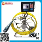 Underwater Sewer Pipe Inspection Camera System With Video Recording DVR Rotating Head Mini Camera For DN 2.36 Quot -15.75 Quot