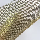 Copper Woven Glass Fabric Twill Weave