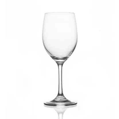 Haonai Hot selling thin personalized crystal goblet wine glass LFGB safe wine glass cup