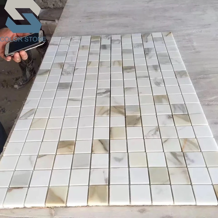 calacatta gold mosaic 006