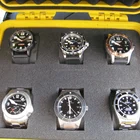 Safety IP68 Waterproof ABS Hard Plastic Watch Box Invicta Watches.