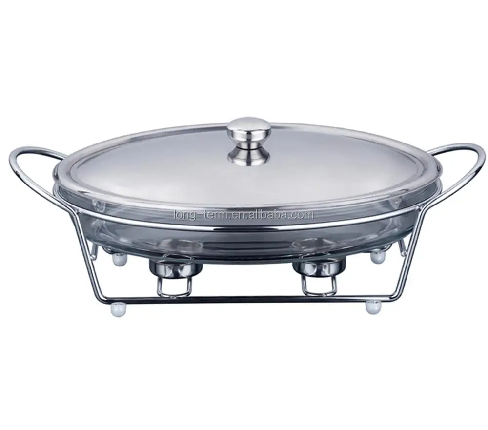 Smooth and easy to clean chafing dish set buffet chafing dishes and warmers for sale