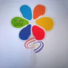 Hand Fan Pp Promotional Plastic Hand Fan Pp Hand Fan With Custom Design