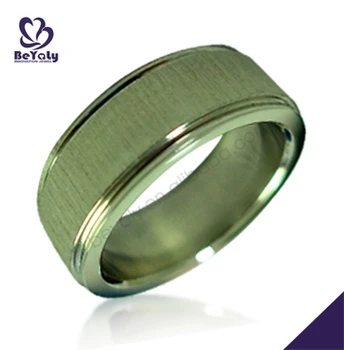 fashion stainless steel rings wholesale green lantern ring