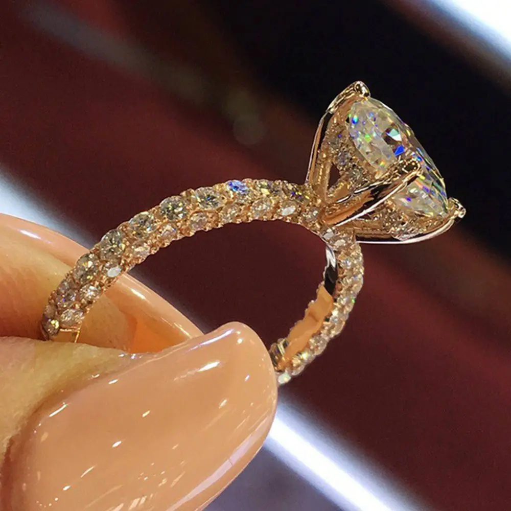 R591 Huilin Fashion Wedding Rings Jewelry Women Big Diamond Rings Women  Wholesale - Buy Wedding Ring,Diamond Engagement Ring,Rings Jewelry Women  Wholesale Product on Alibaba.com