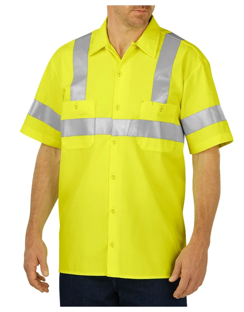 hi vis button up shirts