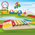 Toy Track Train Hot Selling Educational Funny Kids Colorful Baby Toy Plastic Track Toy Train
