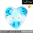 Rose Soap Rose Soap Gift Best Selling Whitening Beauty Rose Flower Paper Soap In Heart Shape Pvc Box For Gift