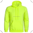 Jumper China Supplier Plain Safety Green Polar Fleece Pullover Hoodie Jumper Sweatshirt Custom Unisex Wholesale With Best Price