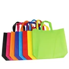 Famous Brand Beautiful Color Fabric Non Woven Shopping Fabric Bag With Logo
