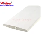 Pvc Custom Adjustable Horizontal Foamed PVC Plastic Louver/shutter/shades/blinds