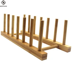 Wholesale Eco-friendly Kitchen Bamboo Storage Holders & Racks for Non-folding Rack Wooden Kitchenware 500pcs