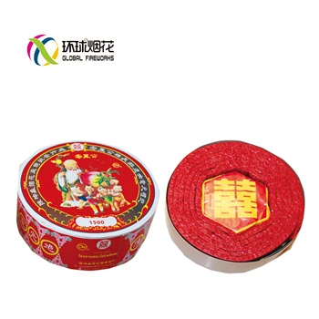 GFL1500 1500S Longevity Firecrackers Wholesale New Year Celebration Supplies Hot Sale Red Old Firecracker By Chinese Fireworks