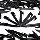Wire Cable Kit Black 8.5cm Garden Perimeter Wire Boundary Cable Repair Kit Peg Plastic Nail For Lawn Mower