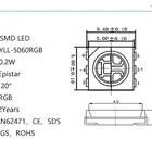 Rgb Smd Led Strip 0.2w Plcc 6 5060 Rgb Smd Led Chip For Strip Lights