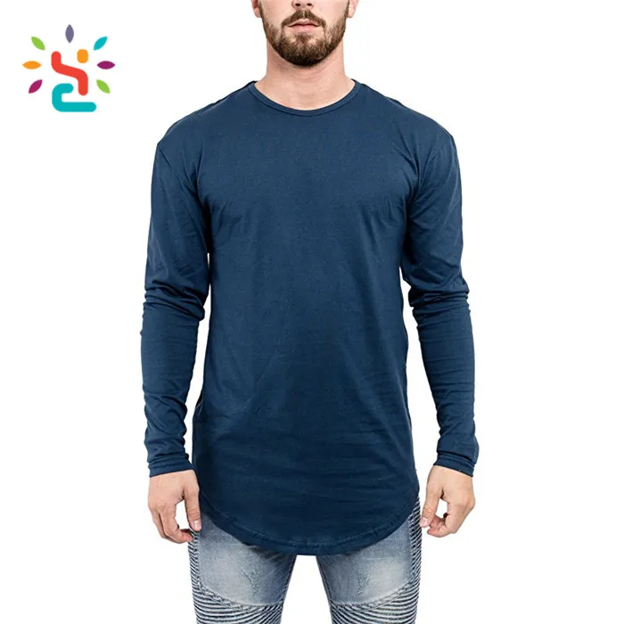 longline navy t shirt