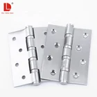 Hinge Hinge WUYINGHAO Cheap 4" X 3" X 2mm 4BB Ball Bearing Stainless Steel Door Hinge