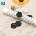 Button Button Black High Grade Hot Selling Fancy Natural Black Corozo Button For Suit