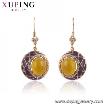 55555 New turkey stone earring designs, imitation wholesale turkish women jewelry, 18k gold jewellery turquoise earrings