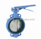 5k Valves Multi Standard Wafer Type Butterfly Valve Spline Shaft DIN PN6/10/16 JIS 5K/10K/16K ANSI CLASS 125/150