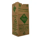 Grass Biodegradables 30 Gallon Trash Bag Lawn And Leaf Bag Yard Garden Grass Collect Kraft Paper Bag