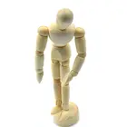 Artist Wood Wood Wood Wood 4.5" 11cm Artist Sketch Model Wood Manikin