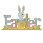 Light Decoration Easter Easter Light Color Wood Bunny Decoration Easter For Sale