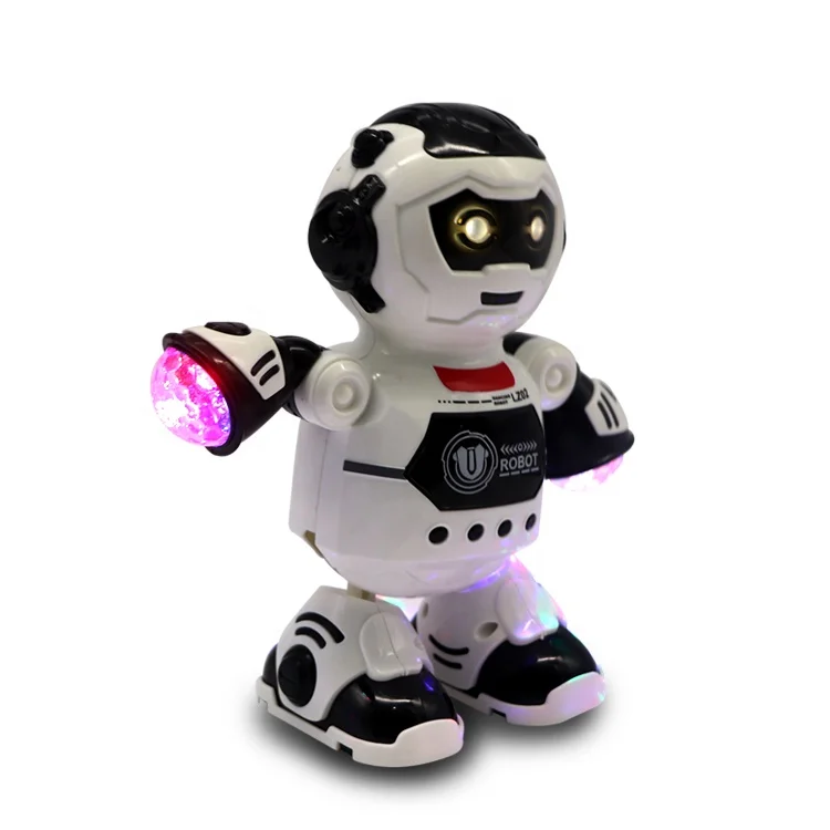 2021 Electronic dancing Robot Smart Space Music Light toy for kids