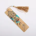 Bamboo Wooden Craft Bamboo Natural Bamboo Wooden Decorate Craft Wood Bookmarks