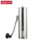 Grinder Highwin Factory Bsci Audit Portable Custom Logo Hand Manual Mill Burr Cordless Blade Coffee Grinder