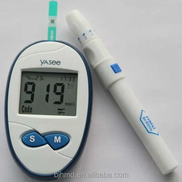 how to use yasee blood glucose meter