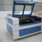 Laser Cut Fabric Double Heads Laser Cutting Machine 1410 With CE Certification