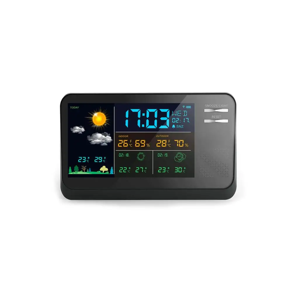 Mini Indoor Car Home LCD Digital Display Room Temperature Meter Thermometer 