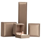 Set Jewelry Gift Jewelry Luxury Set PU Leather Custom Logo Printed Jewelry Boxes Gift Box