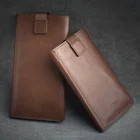 Phone Phones Universal Leather Phone Pouch/sleeve For 4.7/5.5 Inch Phones