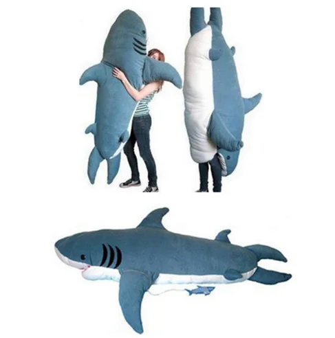 アウトレット福袋 Hotsale Pop Giant Shark Plush Toy Sleeping Bag /Bite Me アクション・スポーツトイ