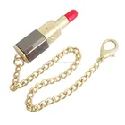 Chain Lock Lock MTTL25 Gold Chain Black Red Lipstick Decorative Thumb Flap Purse Lock