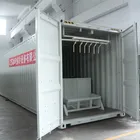 Factory Mobile Icema ICEMA Factory 10 Ton/day Containerized Mobile Ice Machine Plant To Make Block Ice