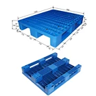 Base Pallet Cheap Plastic Pallet Light Duty Cheap Price 3 Skids Base Single-Faced 1000*800*160 Plastic Pallet