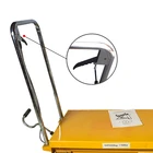 Platform Car Manual Platform Car Scissor Hydraulic Lifting Mobile Foot Platform Lift
