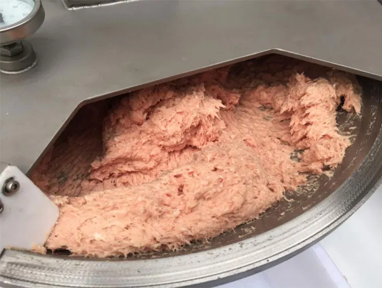 Automatic Slicing and Chopping Machine Freeze Meat Meat Chopper Mixer Equipment factory