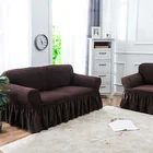 Cover Solid Color Knitted Wool Loveseat Cover Sofa Protect SlipCover