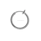 Clip Lip Hoop Earring Clip On Nose Ring Punk Clip On 925sterling Silver Fake Nose Lip Hoop Rings Earring