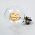 Bulb Large Filament Bulb Best Selling LED Filament Bulb G125 Clear Glass Extra Large Globe 6W E27
