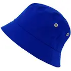 Bucket Hat Ladies' 85%polyamide 15%elastane Navy Bucket Hat With Metal Mesh Eyelets Bucket Hat For Woman