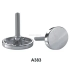 Base Adjustable Feet Plating Adjustable Furniture Feets With Mirror Surface Base