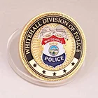 Us Coins Kunshan High Quality Gold Challenge Custom Police Coins With Custom Designs