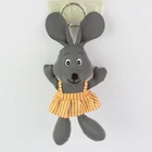 3d Doll EN 13356 3D Hot Sell Keychain Reflective Doll Toy Kids Fancy Keychain