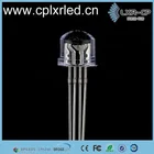 10mm Diode Water Clear White Diffused InGaN 0.06w RGB 5mm 8mm 10mm Straw Hat Dip Led Chip Diode