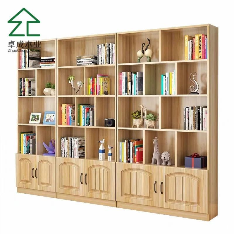 simple wooden bookshelf